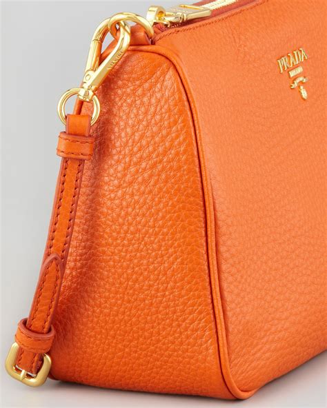 prada orange shoulder bag|Prada shoulder bag price.